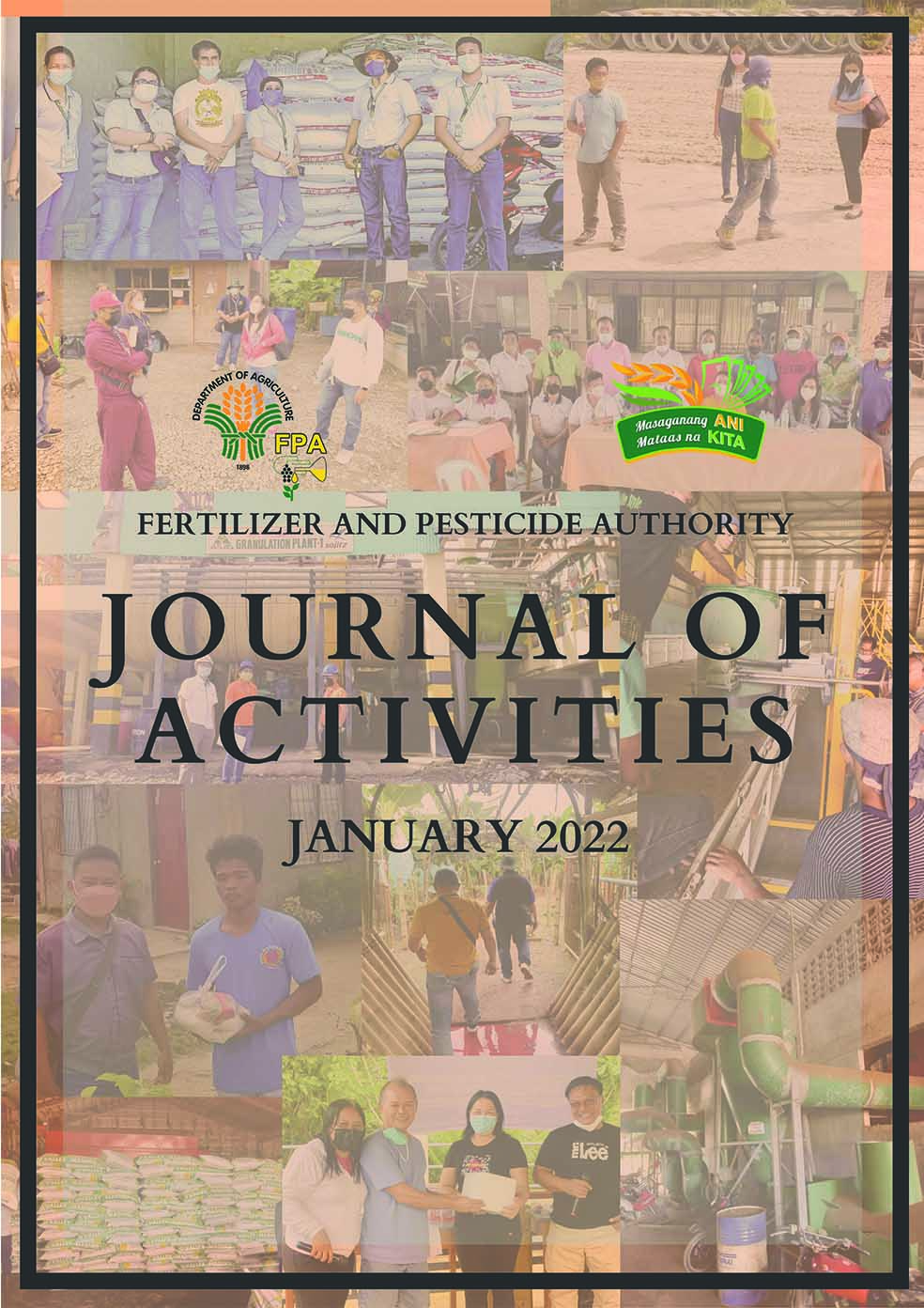 JOURNAL OF ACTIVITIES - January 2022