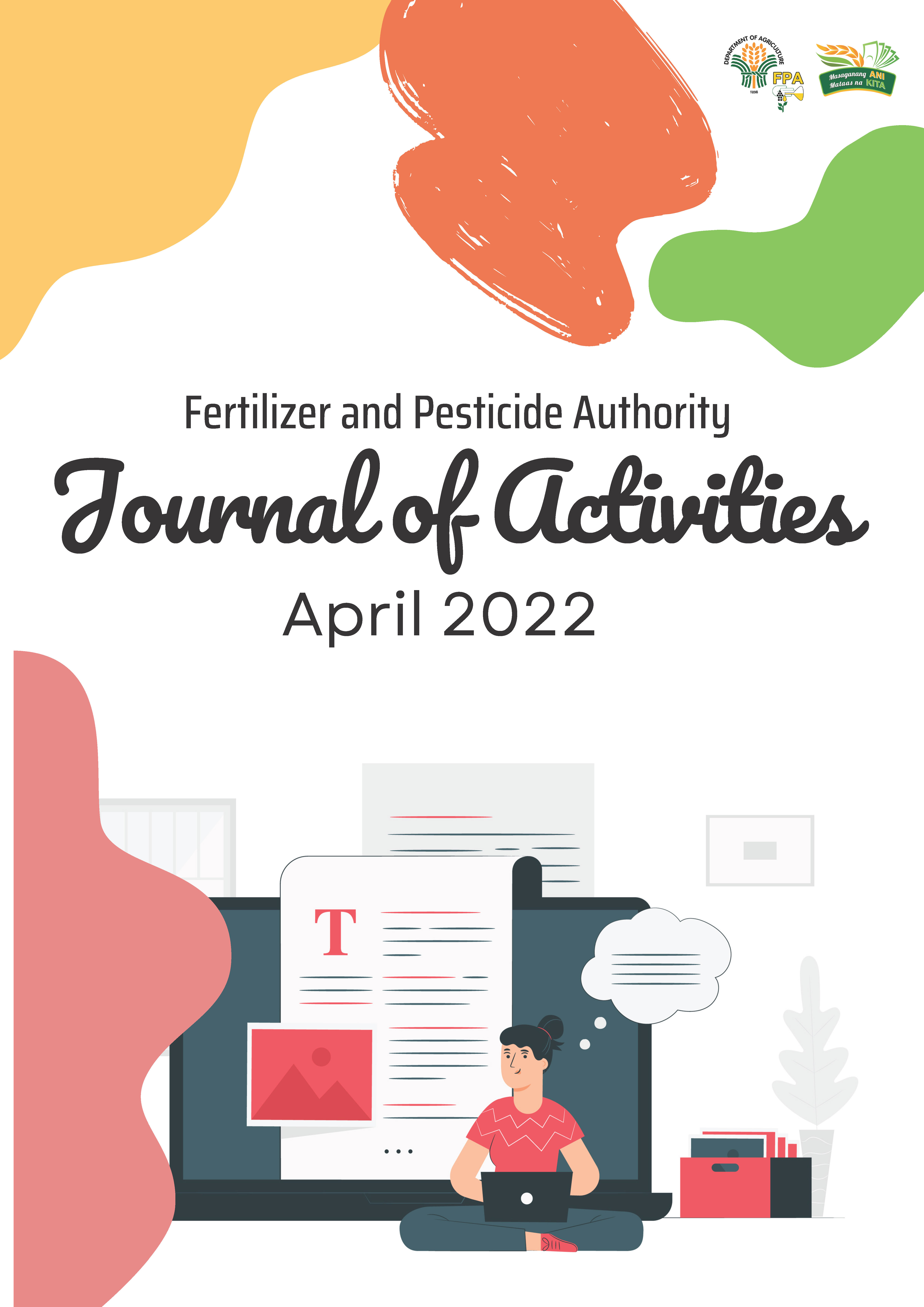 JOURNAL OF ACTIVITIES - April -2022