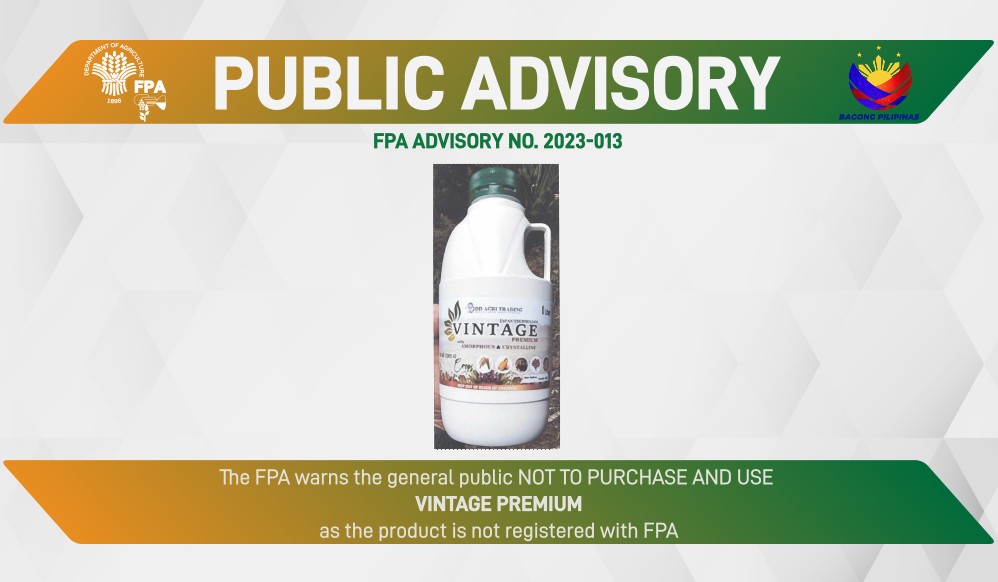 FPA Advisory 2023-013