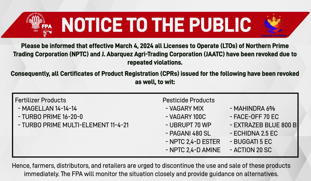 NOTICE TO THE  PUBLIC